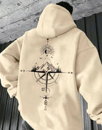 Casual Drawstring Hoodie