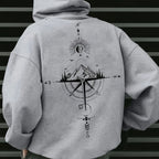 Casual Drawstring Hoodie